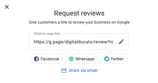 LInk to review Digital Ducats on Google