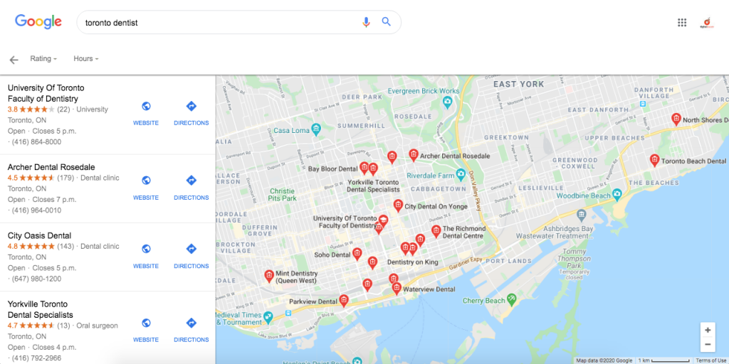 Optimizing for the Local Finder is a major aspect of Local SEO Toronto