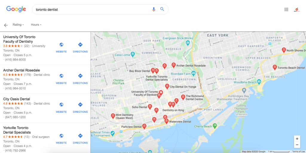 Optimizing for the Local Finder is a major aspect of Local SEO Toronto