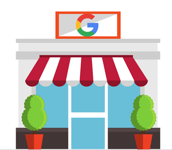 Google storefront representing local SEO for small businesses