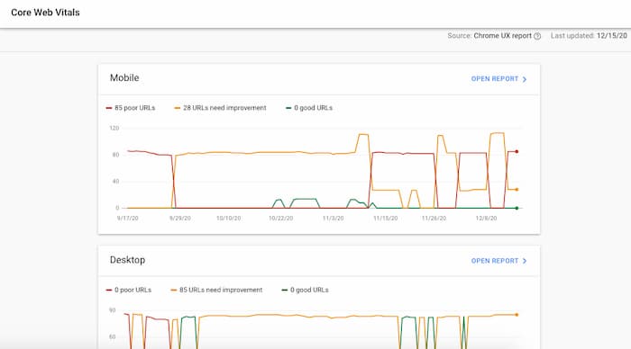 Search console reports the type of errors being generated since core web vitals will be one of the tools to use since UX-and page speed more specifically are one of the changes in SEO that will count as a ranking factor